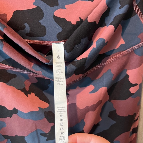 Lululemon women’s wunder train HR tight in everlux size 61 - Picture 3 of 8
